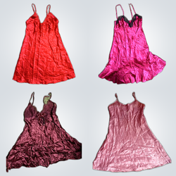 Y2K Satin Slip Dresses