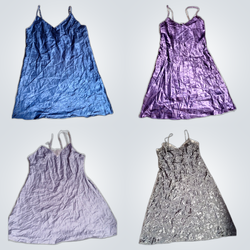 Y2K Satin Silk Dresses