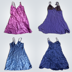 Y2K Satin Slip Dresses