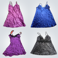 Y2K Satin Slip Dresses