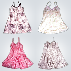Y2K Pink Floral Dresses