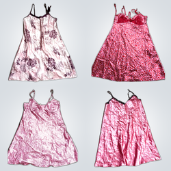 Y2K Pink Floral Dresses