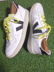 Veja White Leather Sneakers