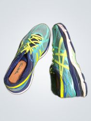 Chaussures de course Asics teal
