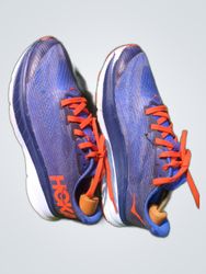 Hoka One One Blue Lace-Up Sneakers