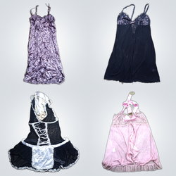 Y2K Lace Trim Dresses
