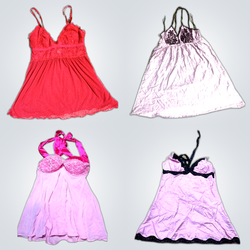 Y2K Lace Trim Dresses