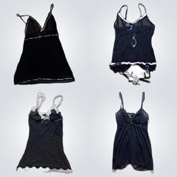 Y2K Lace Trim Camisoles