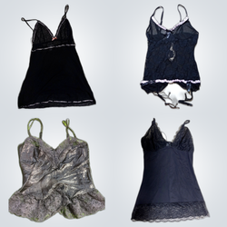 Y2K Lace Trim Camisoles