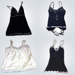 Y2K Lace Trim Camisoles