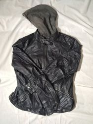 Gypsy Leather Hooded Jacket