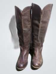 Brown Leather Boots