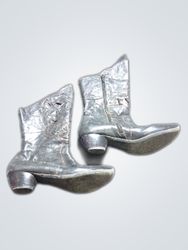 Black Leather Ankle Boots