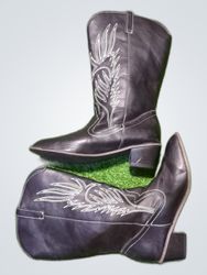 Black Cowboy Boots