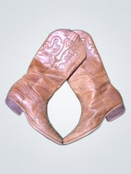 Brown Leather Cowboy Boots