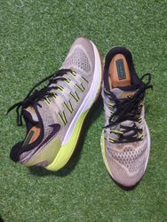 Nike Grey Mesh Running Sneakers