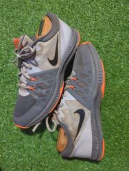 Nike Grey Mesh Lace-Up Sneakers