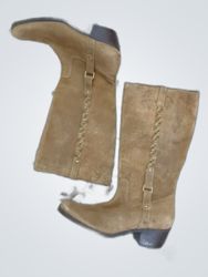 Brown Suede Boots