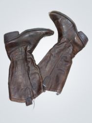 Brown Leather Boots