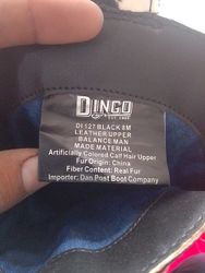 Dingo Black and White Cow Print Cowboy Boots