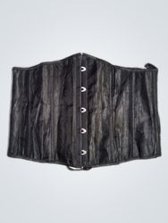 Unbranded Black Lace-Up Corset