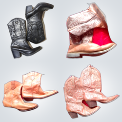 Vintage Cowboy Boots Bundle
