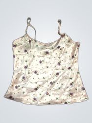 Silk Floral Camisole Top
