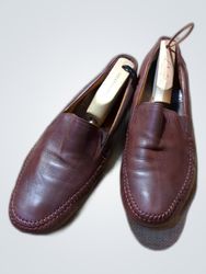 Brown Leather Loafers