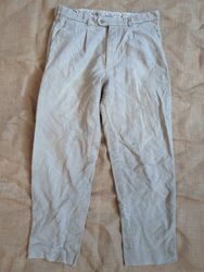 Barbo Pleated Office Trousers Size 36