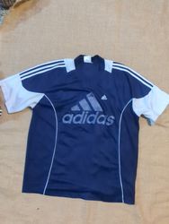 Adidas Navy Blue Jersey T-Shirt