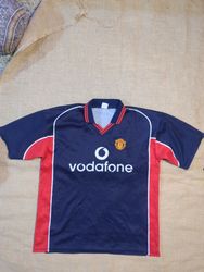 Manchester United Vodafone Navy Polo Jersey
