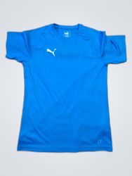 Puma Blue Printed Sports T-Shirt