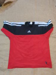 Adidas Track Jacket Red Black White