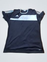 Adidas Black Striped Training Jersey