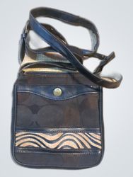 Coach Black Signature C Crossbody Bag