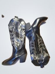 Unbranded Black Cowboy Boots