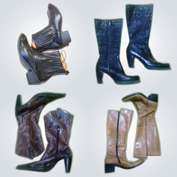 Botas longas de salto