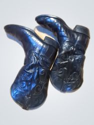 Lucchese Black Cowboy Boots