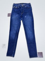 True Religion Jennie Curvy High Rise Skinny Jeans