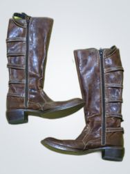 Brown Leather Boots