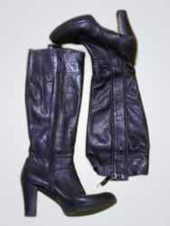 Black Leather Boots