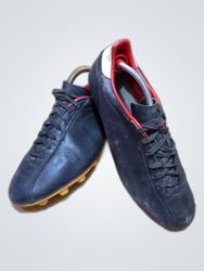 Adidas Navy Blue Leather Football Cleats