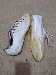 Adidas White Football Cleats