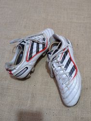 Adidas Predator Football Cleats White Black Red