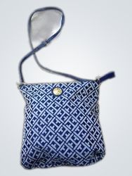 Tommy Hilfiger Blue and White Purse