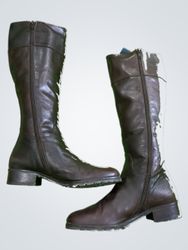 Brown Leather Boots