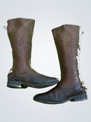 Brown Leather Boots