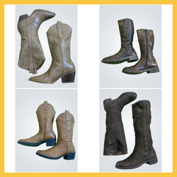 branded cowboy boots