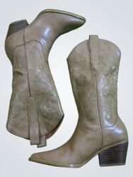 Tan Cowboy Boots