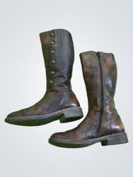 Brown Leather Boots